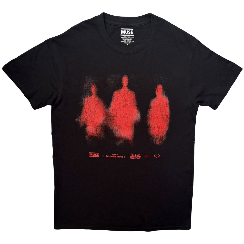 Muse - The Wow Signal Shadows Herren TShirt - Schwarz